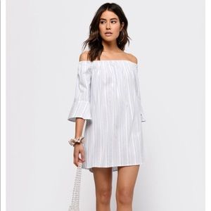 Tobi off the shoulder dress